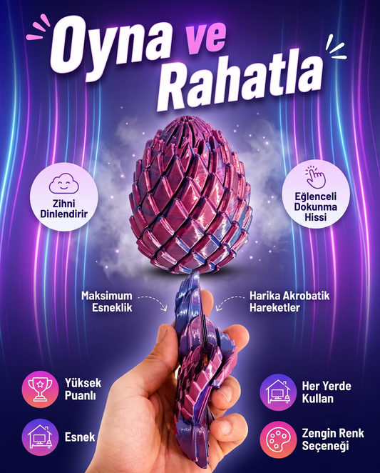 NeoDrago Yumurta Stres Oyuncağı
